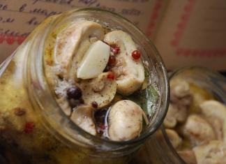 Маринованные подосиновики и подберезовики Заготовки из грибов на зиму рецепты подберезовики