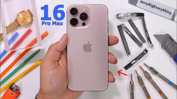 Кнопка камеры и iPhone 16 Pro Max прошли тесты на прочность