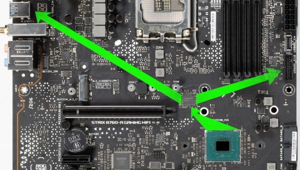 Обзор материнской платы Asus ROG Strix B760-A Gaming WiFi на чипсете Intel B760