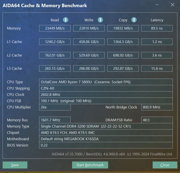 Обзор ноутбука Tecno Megabook K16S AMD с AMD Ryzen 7 5800U