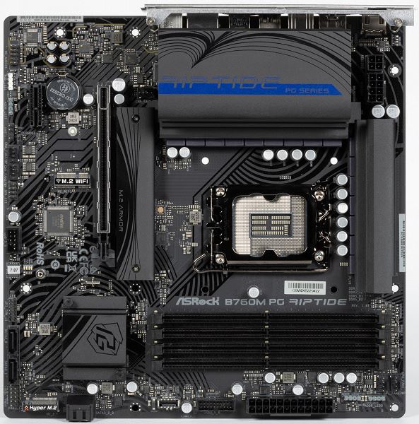 Обзор материнской платы ASRock B760M PG Riptide на чипсете Intel B760