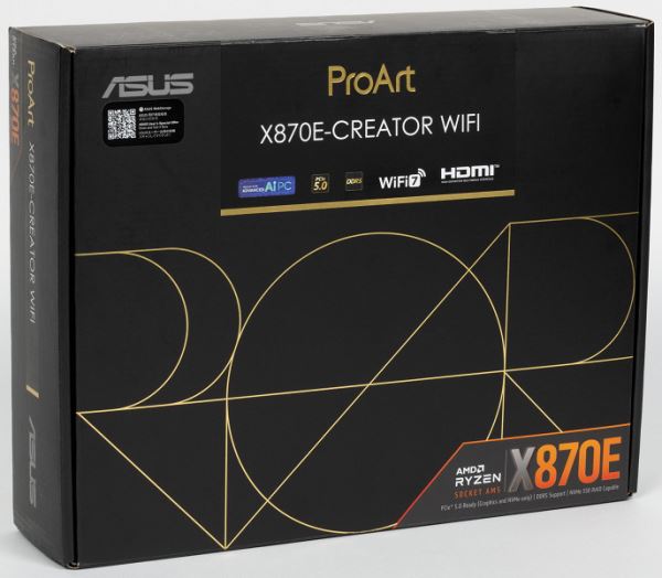 Обзор материнской платы Asus ProArt X870E-Creator WiFi на чипсете AMD X870E