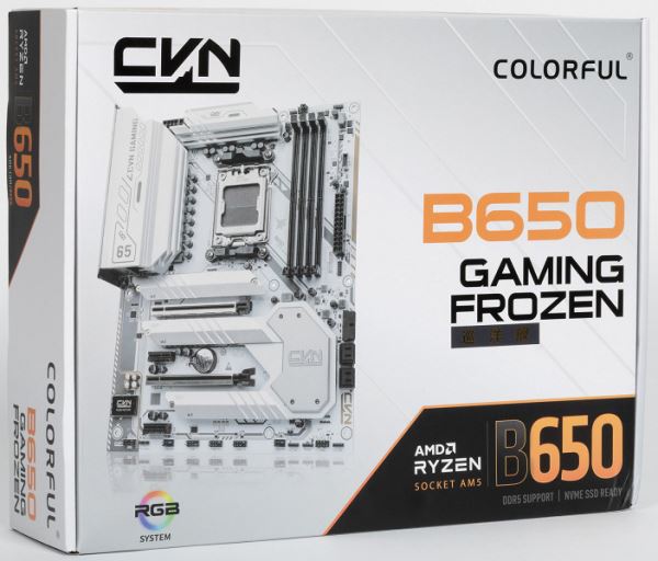 Обзор материнской платы Colorful CVN B650 Gaming Frozen V14 на чипсете AMD B650