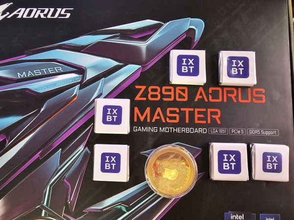 Обзор материнской платы Gigabyte Z890 Aorus Master на чипсете Intel Z890