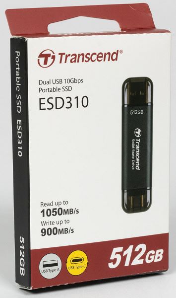 Тестирование флэшдрайва Transcend ESD310 емкостью 512 ГБ: до гигабайта в секунду в компактном и легком корпусе