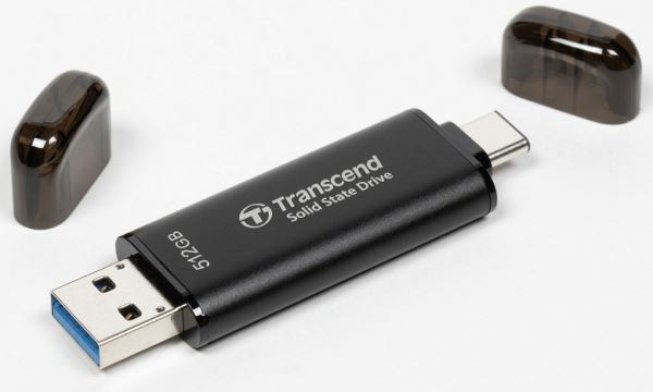 Тестирование флэшдрайва Transcend ESD310 емкостью 512 ГБ: до гигабайта в секунду в компактном и легком корпусе